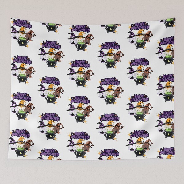 Item preview, Happy Halloween Witch Cauldron Spooky Design  designed and sold by IvonneDesigns.