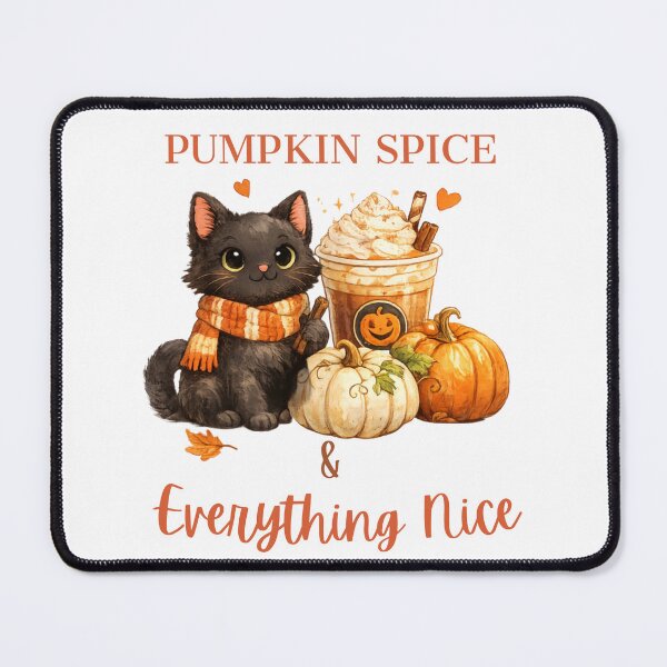 Item preview, Pumpkin Spice and Everything Nice Kitty designed and sold by charmshop.
