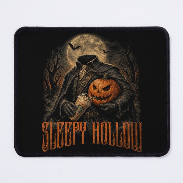 Item preview, Headless Horseman Halloween Coffee Break designed and sold by Nacho Average Designs.