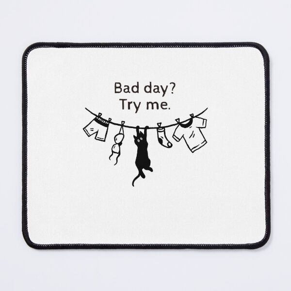 Item preview, Bad Day Cat Try Me designed and sold by gunaone-design.
