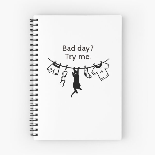 Item preview, Bad Day Cat Try Me designed and sold by gunaone-design.
