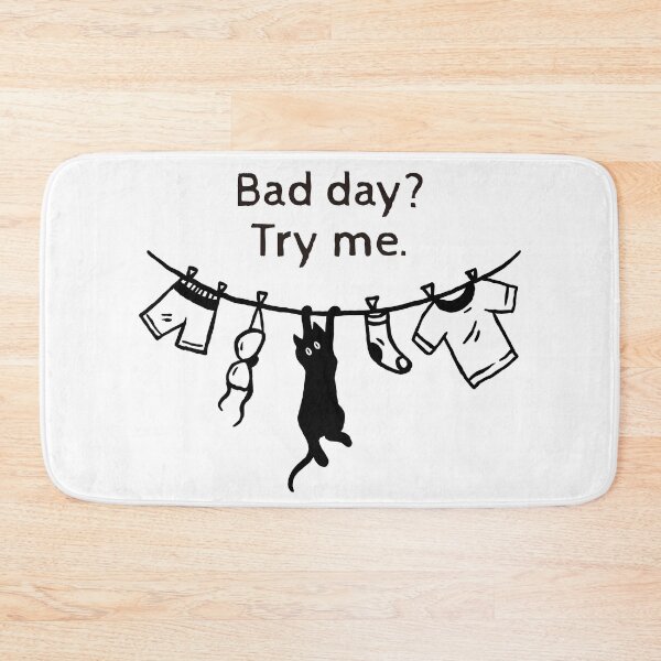 Item preview, Bad Day Cat Try Me designed and sold by gunaone-design.
