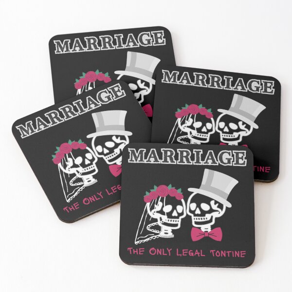 Item preview, Marriage "The Only Legal Tontine" Black designed and sold by AmongTheWillows.