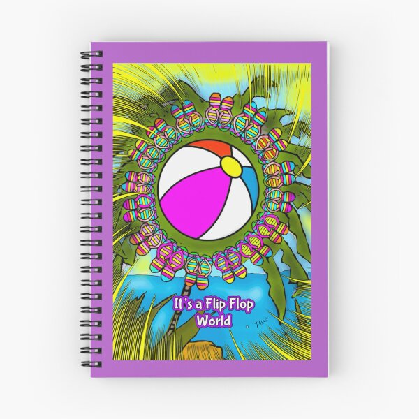 Item preview, It’s a Flip Flop World designed and sold by mjpgraphics-13.