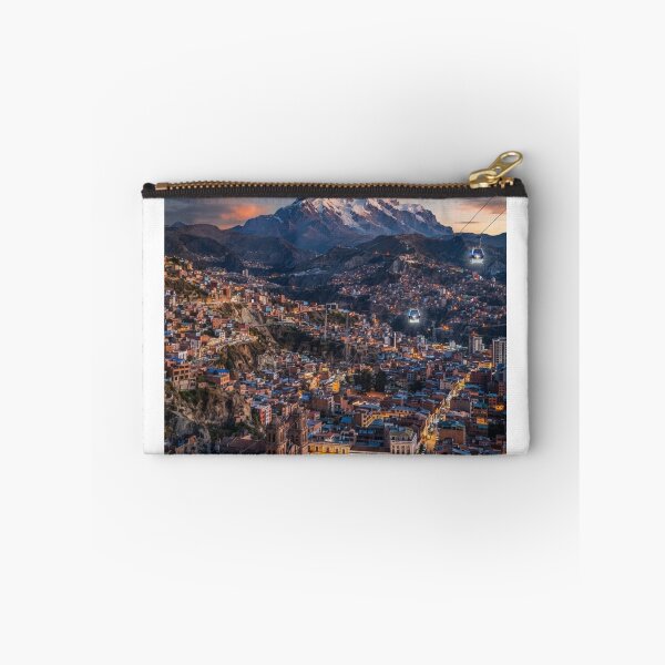 Item preview, Póster turístico de La Paz, Bolivia – Arte vintage de la ciudad andina designed and sold by ElartedeNoel.