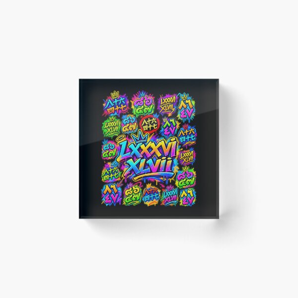 Item preview, 8647 Trump stealth colorful design  designed and sold by CoolCrazyQuirky.