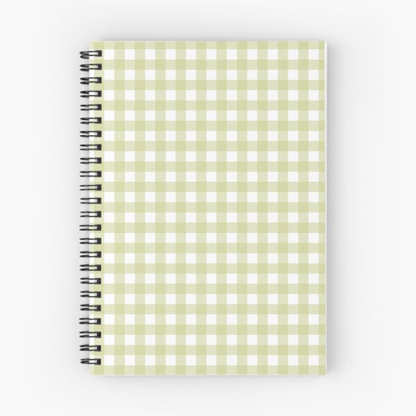 Item preview, Sweet 60s Gingham in White and Key Lime designed and sold by YesterdayColl.