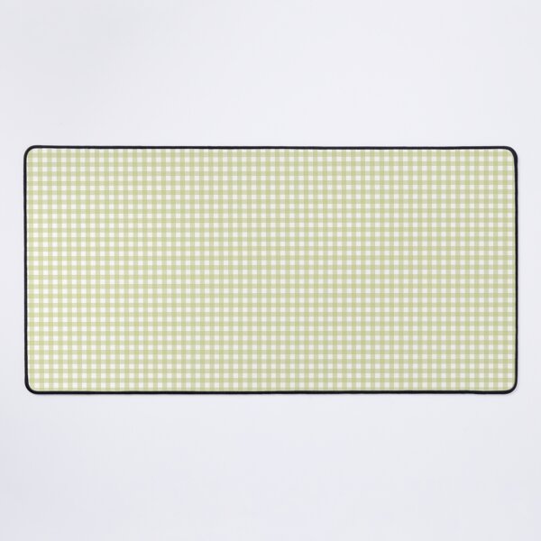 Item preview, Sweet 60s Gingham in White and Key Lime designed and sold by YesterdayColl.