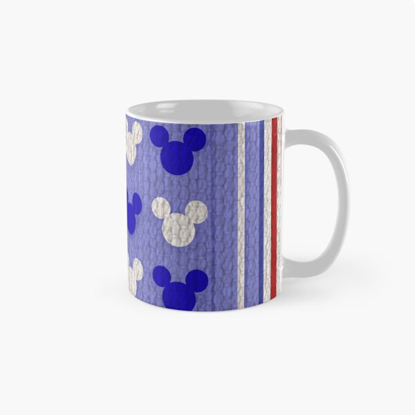 Item preview, Hidden Mickey Quilt in Red White and Blue designed and sold by PrissDodrill-86.
