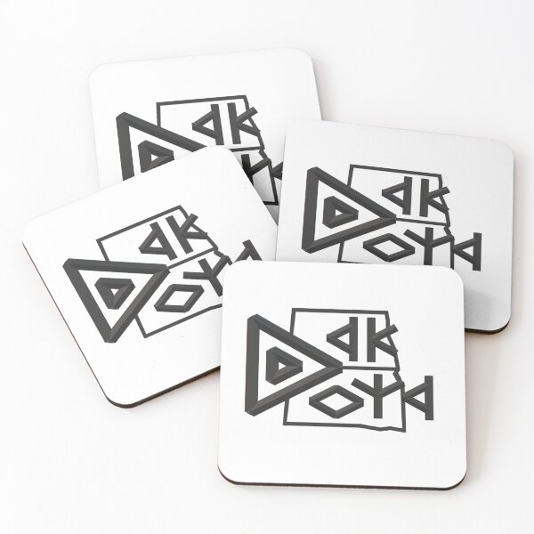 Item preview, Dakotakoin Dakota Logo Complete Noir designed and sold by dakotakoin.