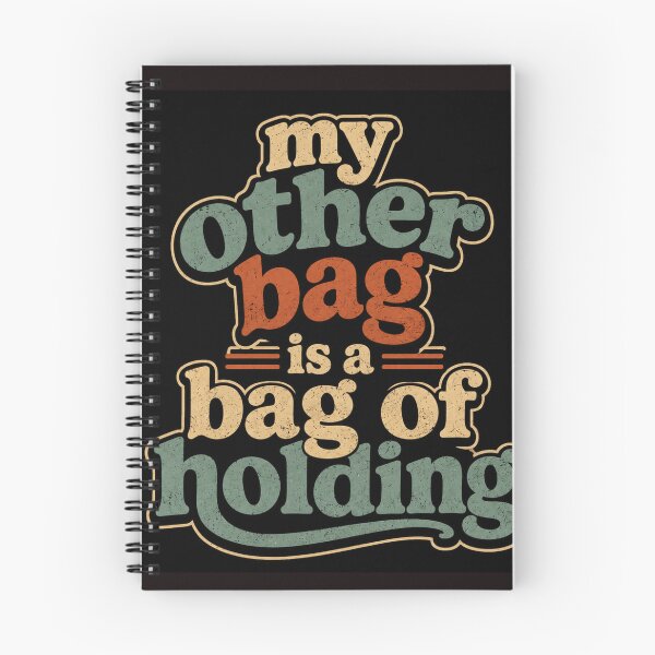 Item preview, My Other Bag is a Bag of Holding (black) designed and sold by SarahZenith.