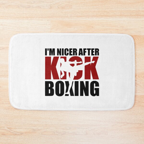 Artikelvorschau, Ich bin netter nach dem Kickboxen – Lustiger Kickboxer entworfen und verkauft von gunaone-design.
