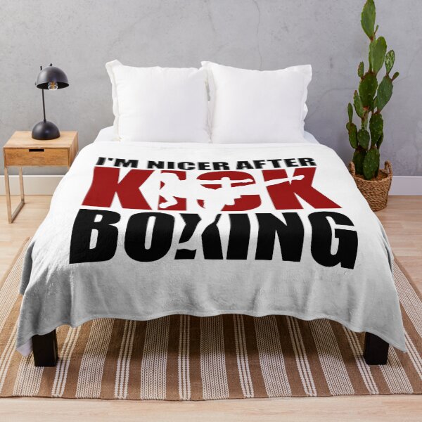 Item preview, I'm Nicer After Kick Boxing - Funny Kickboxer designed and sold by gunaone-design.
