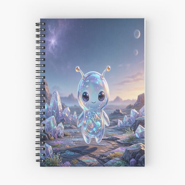 Item preview, Meet Medanix: The Cutest Iridescent Alien - New Aesthetic Collection designed and sold by Breezes-of-Ida.