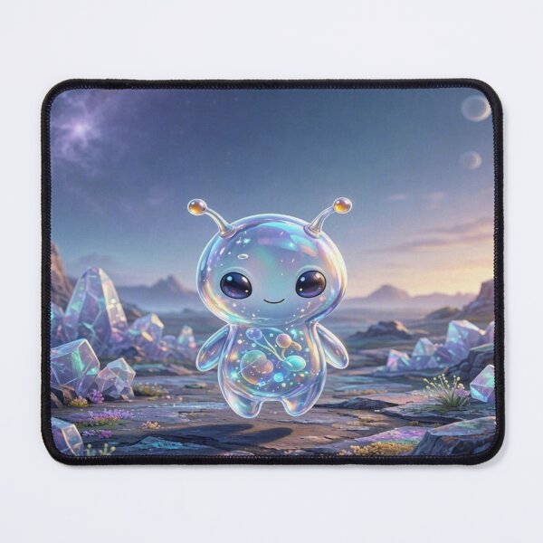 Item preview, Meet Medanix: The Cutest Iridescent Alien - New Aesthetic Collection designed and sold by Breezes-of-Ida.