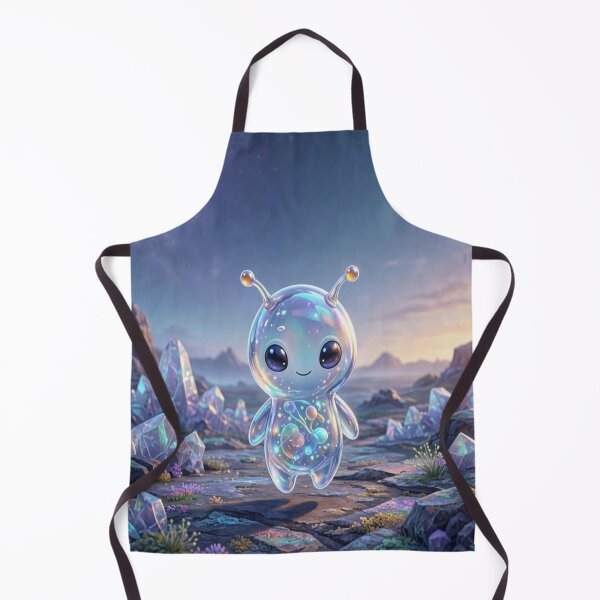 Item preview, Meet Medanix: The Cutest Iridescent Alien - New Aesthetic Collection designed and sold by Breezes-of-Ida.