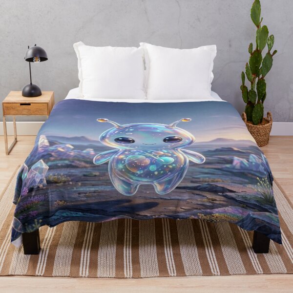 Item preview, Meet Medanix: The Cutest Iridescent Alien - New Aesthetic Collection designed and sold by Breezes-of-Ida.