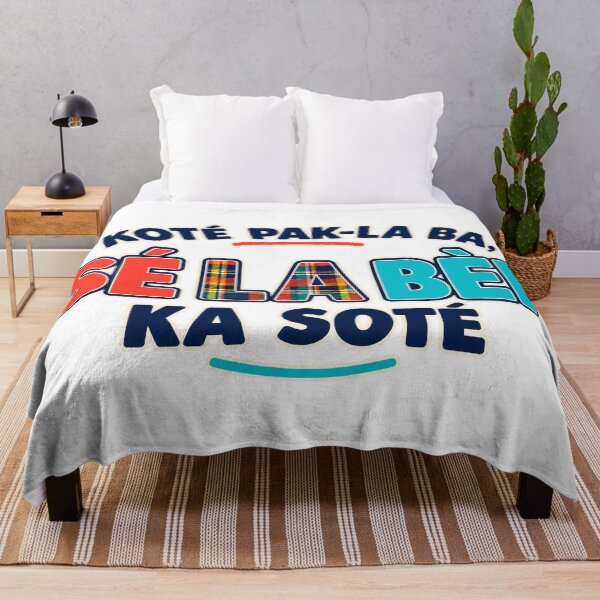 Item preview, KOTÉ PAK-LA BA, SÉ LA BÈF KA SOTÉ — Saint Lucian Kwéyòl Proverb designed and sold by CaribChroma.