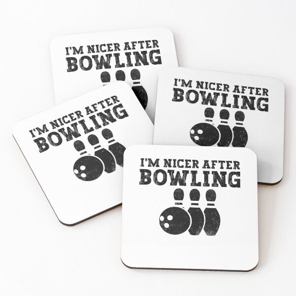 Item preview, I'm Nicer After Bowling Funny Bowler designed and sold by gunaone-design.