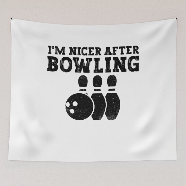 Item preview, I'm Nicer After Bowling Funny Bowler designed and sold by gunaone-design.