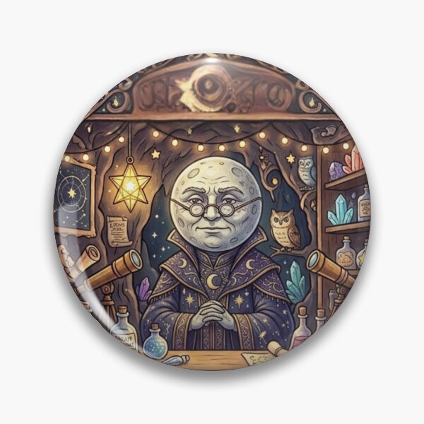 Item preview, Celestial Curiosities Moon Shop Cozy Nook  designed and sold by aliyeus.