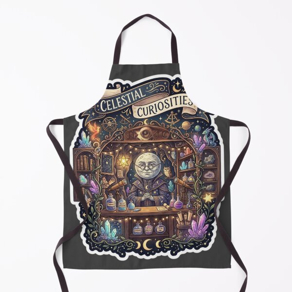 Item preview, Celestial Curiosities Moon Shop Cozy Nook designed and sold by aliyeus.