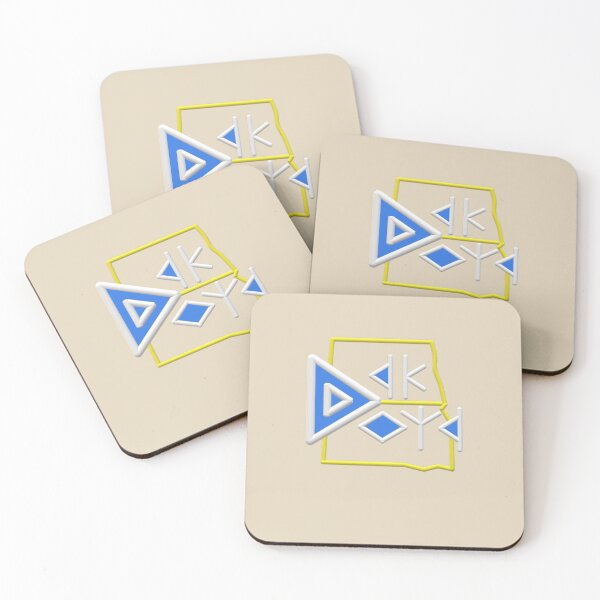 Item preview, Dakotakoin Logo with Map designed and sold by dakotakoin.