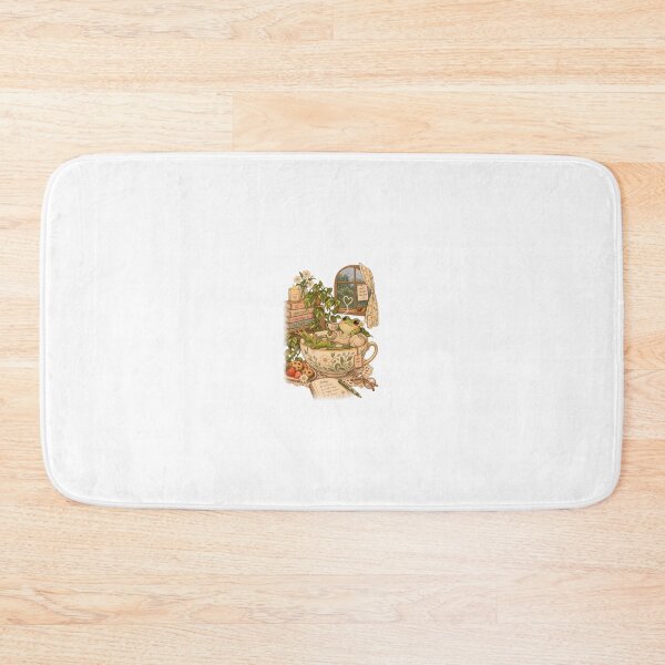 Item preview, Cozy Frog Drinking Tea in Teacup designed and sold by Kachishop.