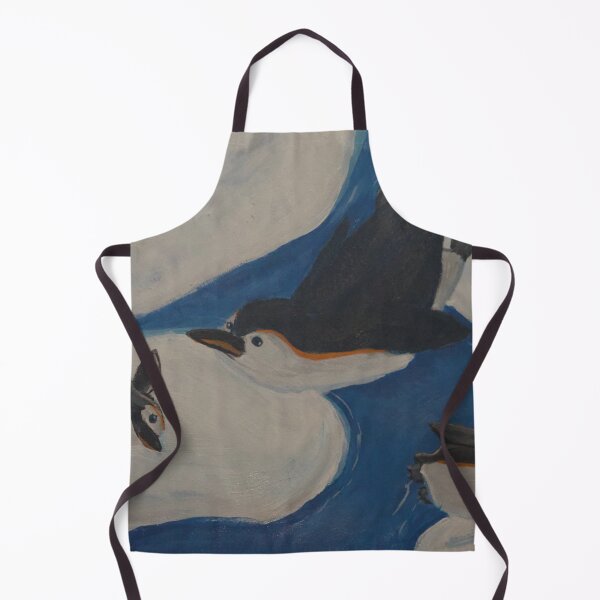 Item preview, Acrylic King Penguin Painting designed and sold by WilesNailsPower.