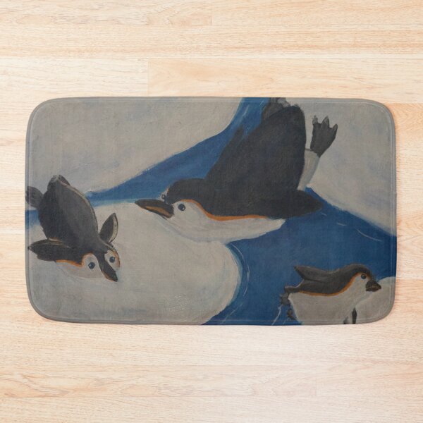 Item preview, Acrylic King Penguin Painting  designed and sold by WilesNailsPower.