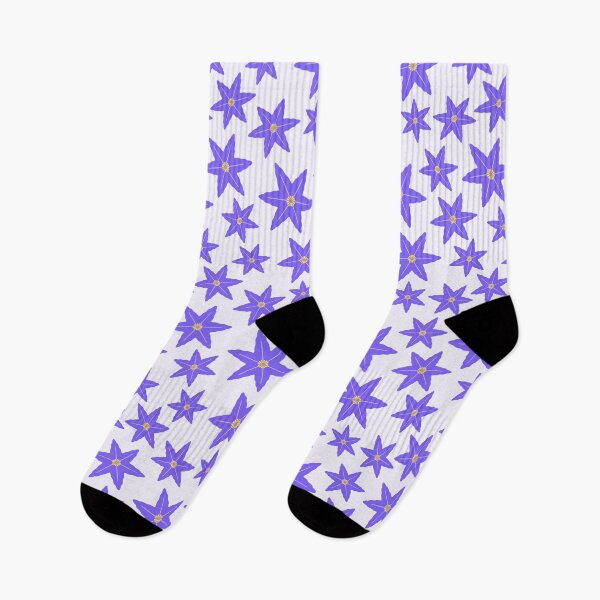 Item preview, July 20th Birth Flower Eggplant Pattern designed and sold by 366birthflower.