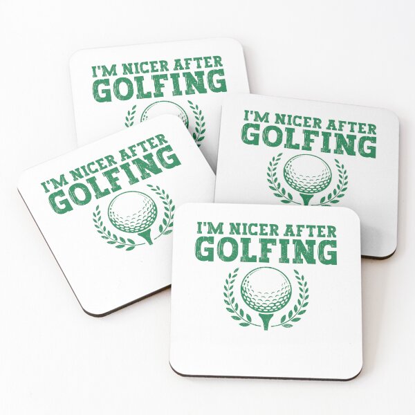 Item preview, Funny Golfer - I'm Nicer After Golfing designed and sold by gunaone-design.