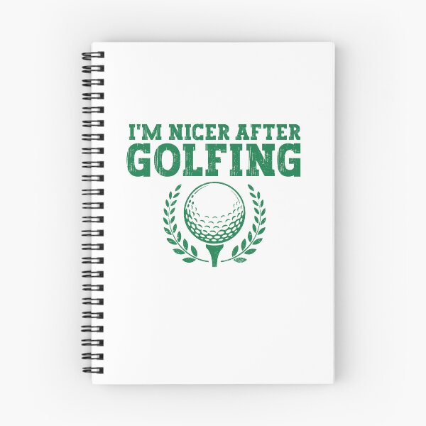 Item preview, Funny Golfer - I'm Nicer After Golfing designed and sold by gunaone-design.