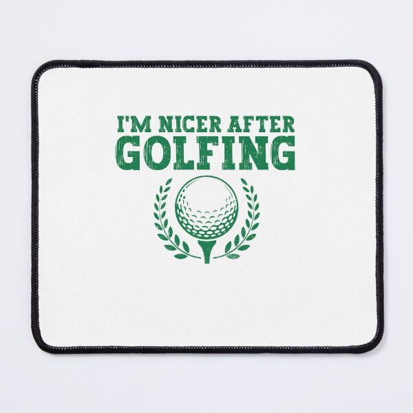 Item preview, Funny Golfer - I'm Nicer After Golfing designed and sold by gunaone-design.