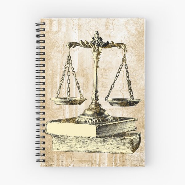 Item preview,  Golden Scales of Justice on Law Books designed and sold by Ghoul Enterprises.