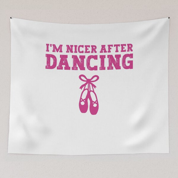 Item preview, I'm Nicer After Dancing Funny Ballet Dancer designed and sold by gunaone-design.