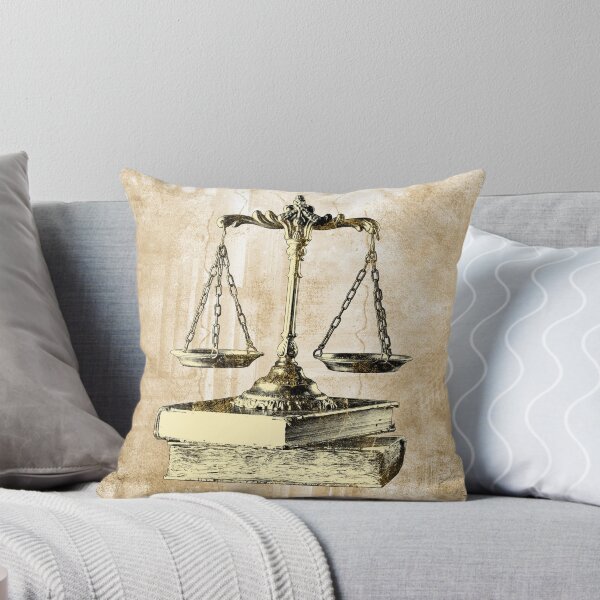 Item preview,  Golden Scales of Justice on Law Books designed and sold by Ghoul Enterprises.