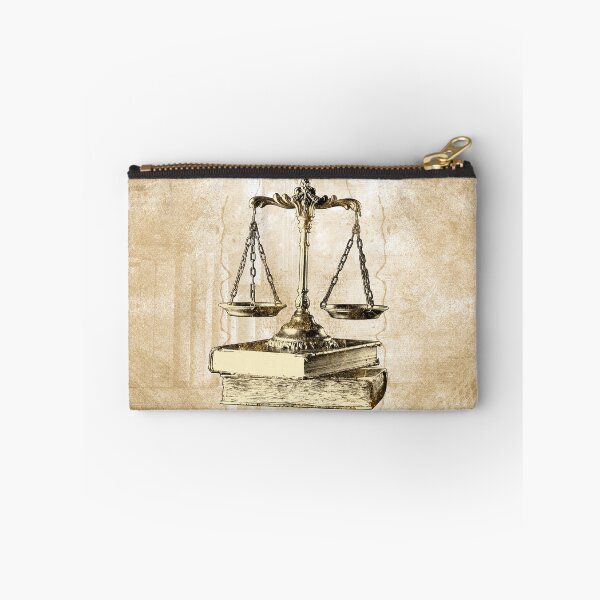 Item preview,  Golden Scales of Justice on Law Books designed and sold by Ghoul Enterprises.