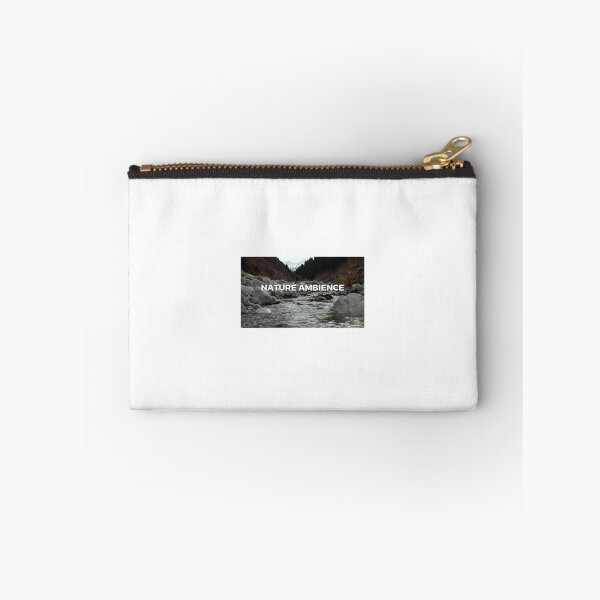 Item preview, Nature Ambience Rocky Mountain River Pine Forest Landscape designed and sold by ZestlyStore94.