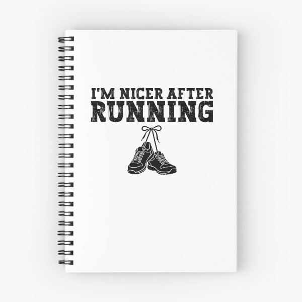 Item preview, I'm Nicer After Running - Funny Runner Gift designed and sold by gunaone-design.