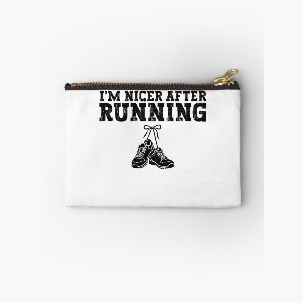Item preview, I'm Nicer After Running - Funny Runner Gift designed and sold by gunaone-design.