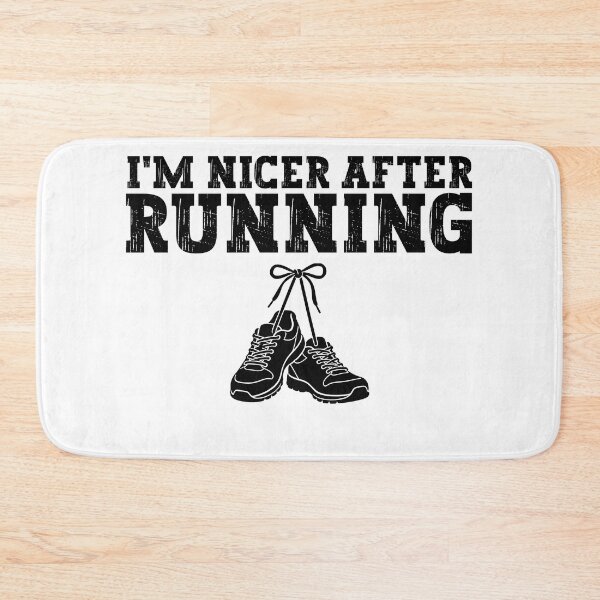 Item preview, I'm Nicer After Running - Funny Runner Gift designed and sold by gunaone-design.