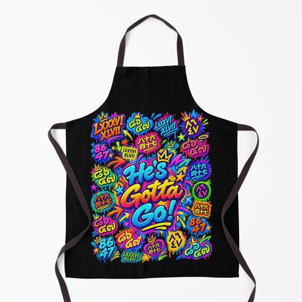 Item preview, ¡Tiene que irse! 8647 Diseño colorido de Trump designed and sold by CoolCrazyQuirky.