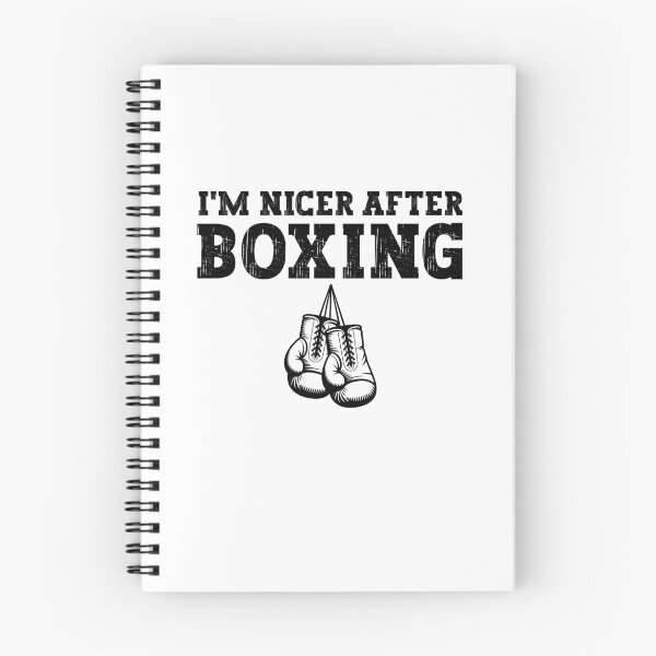 Item preview, I'm Nicer After Boxing - Funny Boxing Jokes designed and sold by gunaone-design.