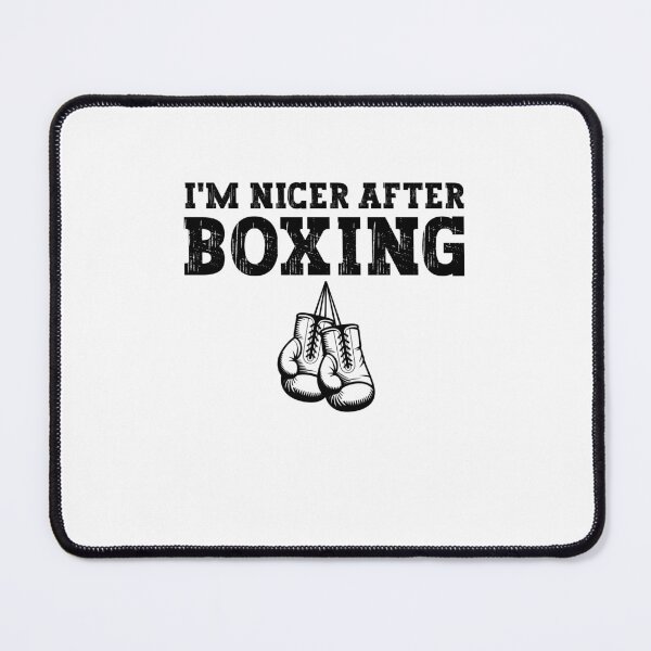 Item preview, I'm Nicer After Boxing - Funny Boxing Jokes designed and sold by gunaone-design.
