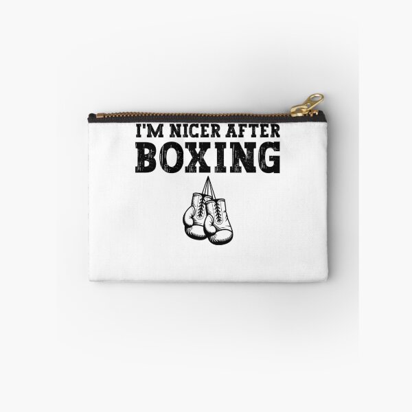 Item preview, I'm Nicer After Boxing - Funny Boxing Jokes designed and sold by gunaone-design.