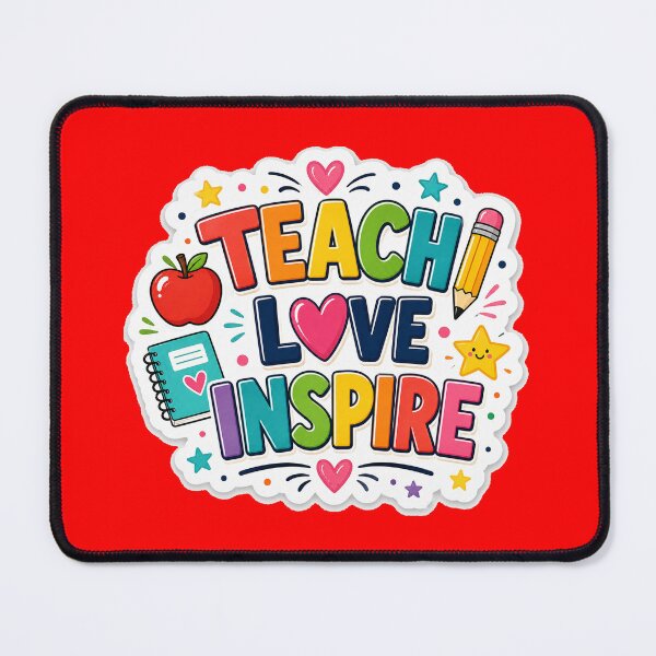 Item preview, teach love inspire school designed and sold by OCD_JESSICA.