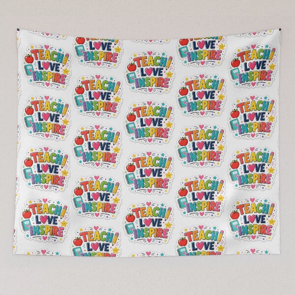 Item preview, teach love inspire school designed and sold by OCD_JESSICA.