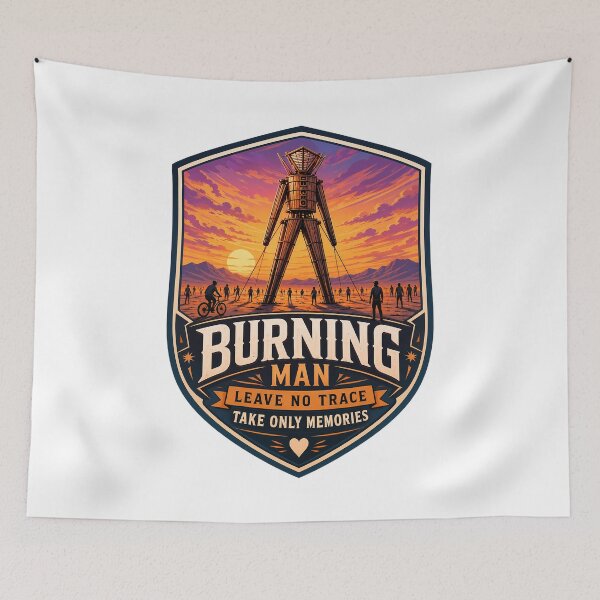 Item preview, Burning Man- Axis Mundi designed and sold by FrontierCosmic.