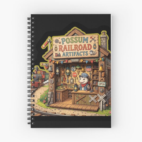 Item preview, Possum Railroad Artifacts Shop | Cute Woodland World | Cozy Train Station designed and sold by aliyeus.
